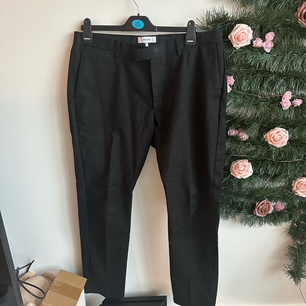 Reiss Classic Black Men's Dress Pants